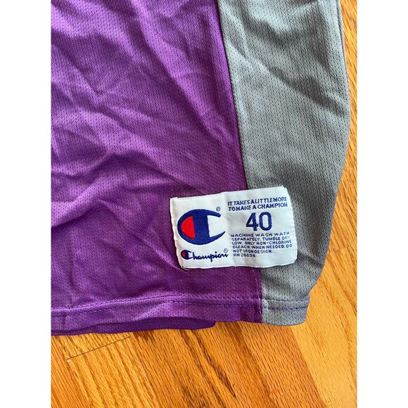 Original Phoenix Sun Champion‎ Jersey Medium Anfernee Penny Hardaway Pe-Owned - Picture 4 of 6